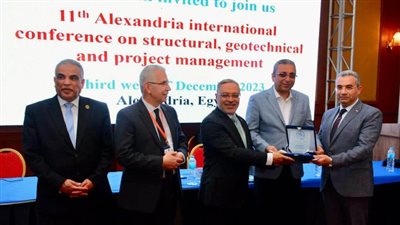 ختام فاعليات المؤتمر الدولي للهندسة الإنشائية والجيوتقنية ICASGE'23 في نسخته الخامسة