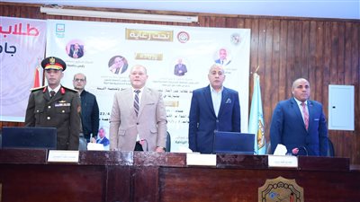 طلاب من أجل مصر بجامعة سوهاج تحيي ذكراه وتكريم أسر الشهداء