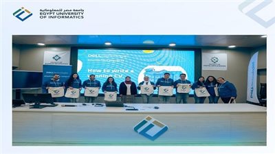 جامعة مصر للمعلوماتية تستقبل Dell on Tour لمعرفة فرص العمل بعد التخرج