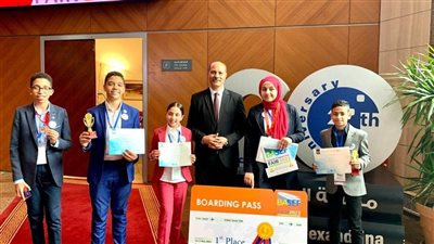 تعليم الإسكندرية: تكريم الفائزين في مسابقات معرض مكتبة الإسكندرية للعلوم والهندسة 