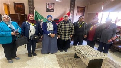 مدير تعليم القليوبية تستقبل لجنة الوزارة لتقييم المرشدات