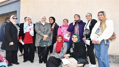 بنات عين شمس تطلق قافلة تنموية شاملة إلى قرية عرب القميعى بمحافظة الجيزة
