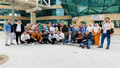 طلاب كلية التكنولوجيا والتعليم جامعة حلوان في زيارة لمستشفى سرطان الأطفال ٥٧٣٥٧