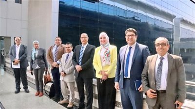 معهد بحوث الإلكترونيات يبحث سبل دعم التعاون البحثي والتكنولوجي والتدريبي مع جامعة حلوان