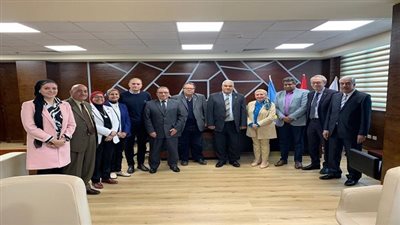 جامعة برج العرب التكنولوجية تستعرض تقرير اجتماع مجلس الجامعة