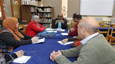 اجتماع لموجهي عموم مدارس المكفوفين بمحافظة القاهرة