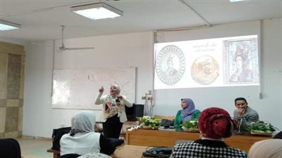 ندوة المرأة في الحضارة والتراث بآثار عين شمس