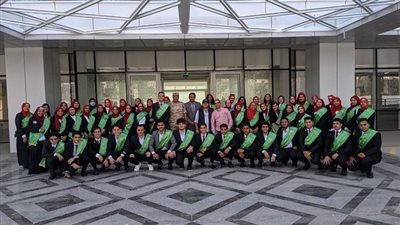 اتحاد طلاب كليات جامعة القاهرة في زيارة ميدانية لمستشفى 500500 