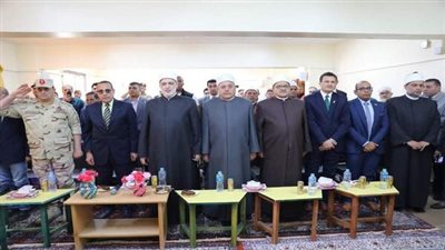 وكيل الأزهر ومحافظ شمال سيناء يفتتحان مجمع معاهد بئر العبد الأزهري