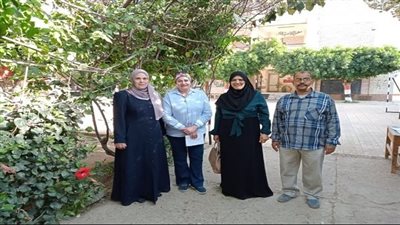 مدير تعليم القليوبية تتابع سير الامتحانات بمدارس المحافظة