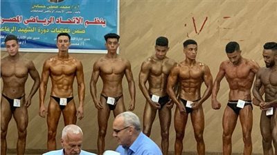 منتخب جامعة الزقازيق يحصل على المركز الرابع ببطولة كمال الأجسام للجامعات