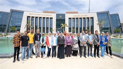 جامعة مصر للمعلوماتية تستقبل وفد من 