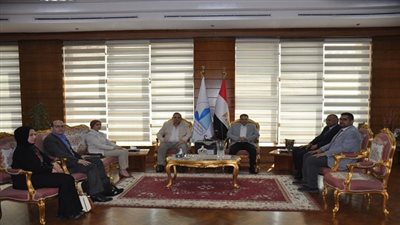 ندوة تعريفية لطلاب كلية الحاسبات والمعلومات بجامعة كفرالشيخ