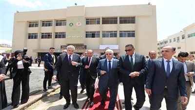 وزير التعليم العالي يتفقد جامعة المنصورة ويفتتح عدة مشروعات تعليمية وخدمية بالجامعة