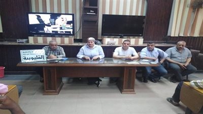 مدير تعليم القليوبية تجتمع مع مسؤولي استراحات الدبلومات الفنية بجميع الإدارات التعليمية