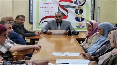 تعليم المنوفية يستأنف متابعته لامتحانات طلاب الدبلومات الفنية