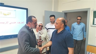 وكيل تعليم مطروح يتابع ورشة العمل المخصصة لمدراء ومعلمي مدارس العلمين