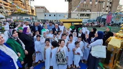 بمشاركة 100 طالب| محافظ بورسعيد يشهد محاكاة لأداء مناسك الحج من طلاب الصفوف الأولى