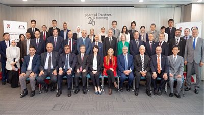 نائبة رئيس وكالة التعاون الدولي الياباني تشارك فى اجتماع مجلس أمناء الجامعة اليابانية