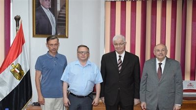 زيارة وفد جامعة إيجيفسك الروسية لـ