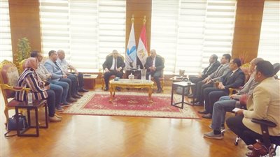  جامعة كفر الشيخ تبحث سبل التعاون لتوقيع بروتوكول تعاون مشترك مع وزارة الصحة والسكان