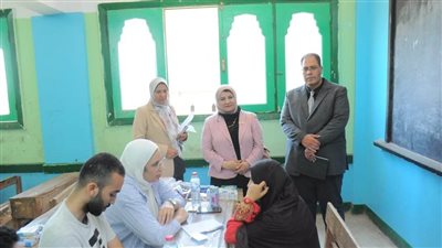 جامعة كفر الشيخ تستمر فى اطلاق القوافل الشاملة ضمن مبادرة 