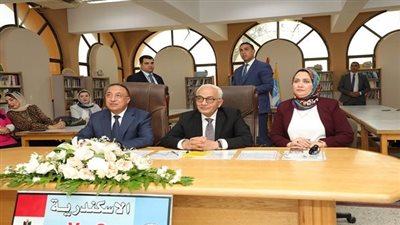 وزير التربية والتعليم يزور محافظة الإسكندرية لمتابعة انتظام سير امتحانات الثانوية العامة بالمحافظة