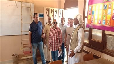 جولة تفقدية لنائب وزير التعليم لتكنولوجيا المعلومات بمدارس إدارتي الضبعة والنجيلة