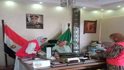 مدير تعليم القليوبية تستقبل لجنة (مبادرة 100 يوم صحة) للكشف والعلاج بالمجان فى المحافظات