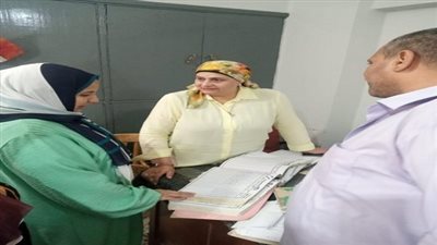 مدير تعليم القليوبية تتفقد أعمال تطوير المديرية وإدارة بنها التعليمية