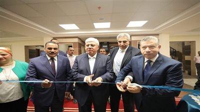 وزير التعليم العالي يفتتح عدة مشروعات تعليمية بجامعة مطروح بتكلفة مليار ونصف المليار جنيه