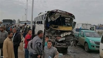 وفاة وإصابات فى حادث مرورى مروع لقيادات وطلاب جامعة المنصورة فى سوهاج.. ورئيسها يطمئن