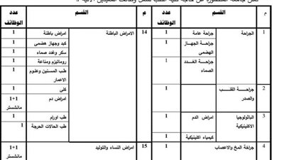 جامعة المنصورة تعلن عن 47 وظيفة جديدة لأعضاء هيئة التدريس