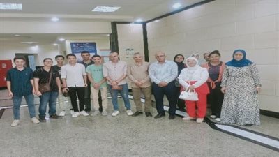 تدريب عدد من طلاب مدرسة STEM بكفر الشيخ بمعهد علوم وتكنولوجيا النانو بجامعة كفر الشيخ