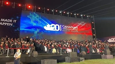 الاحتفال بتخريج دفعة جديدة بـ CIC بحضور نائب السفير الكندي بالقاهرة