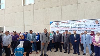 رئيس جامعة بنها: ندعم أفكار الطلاب الابتكارية وتنظيم معرض للمشروعات الطلابية قريبًا