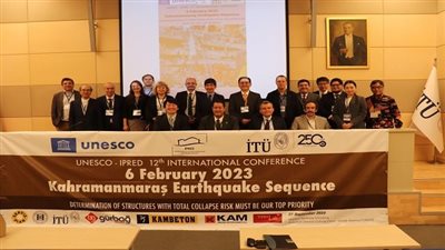 مشاركة وفد من المعهد القومي للبحوث الفلكية والجيوفيزيقية في اجتماعات هيئة اليونسكو الخاصة بمبادرة الحد من المخاطر