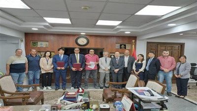 هيئة الاستشعار من البعد وجامعة الوادي الجديد يبحثان التعاون العلمي مع هيئة 