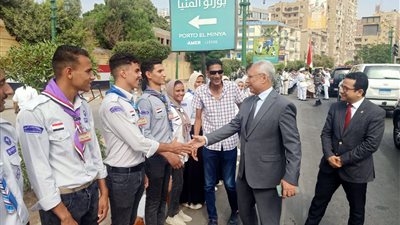 رئيس جامعة المنيا يشارك في احتفالات المحافظة بالذكرى الـ50 لانتصارات أكتوبر