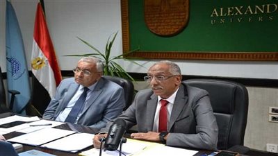 جامعة الإسكندرية توقيع اتفاقية تعاون مع كلية لوبين الأمريكية بشأن إنشاء درجات علمية مشتركة