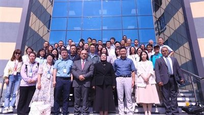 وفود من 24 جامعة صينية يزورون المقر الجديد للجامعة المصرية الصينية بمدينة نصر