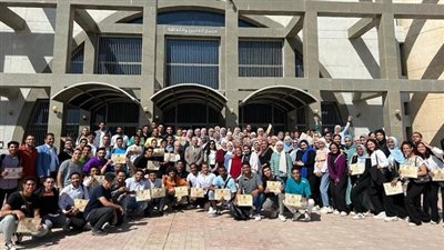 انطلاق فعاليات الملتقى الثاني للاتحادات الطلابية لرؤية مصر ۲۰۳۰ بجامعة حلوان