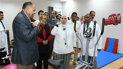  جامعة سفنكس تقتح العيادات الخارجية لكلية العلاج الطبيعي