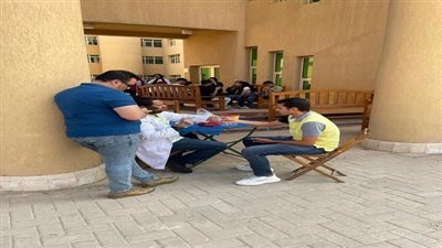 الجامعة العربية المفتوحة بمصر تنظم حملة جديدة للتبرع بالدم المقدمة لصالح الأشقاء الفلسطينيين