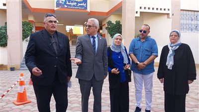 مدير تعليم القاهرة يواصل جولاته التفقدية لمتابعة سير العملية التعليمية