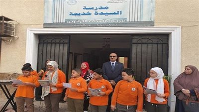 جولة صباحية لمدير تعليم المنوفية للإطمئنان علي حسن سير العملية التعليمية