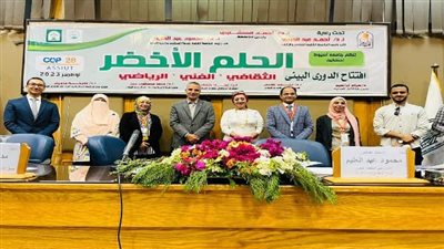 فريق طلاب جامعة أسيوط الأهلية يصعد للدور الثاني خلال مشاركتهم فى الدوري البيئي بجامعة أسيوط 