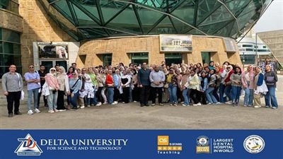 ورش عمل لطلاب كلية الصيدلة بجامعة الدلتا التكنولوجية للاستفادة من خبرات مستشفى 57357 فى الصيدلة الإكلينيكة