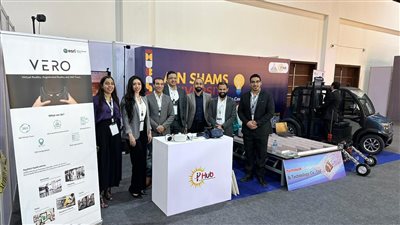 بالصور.. توافد الزائرين لجناح مركز الابتكار وريادة الاعمال بجامعة عين شمس بمعرض Cairo ICT & Connecta