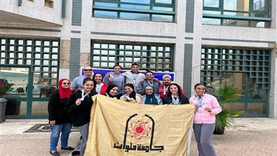 جامعة حلوان تحصد 15 ميدالية خلال بطولة الجامعات (السباحة زعانف